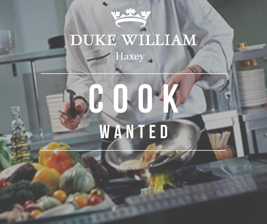 Cook wanted